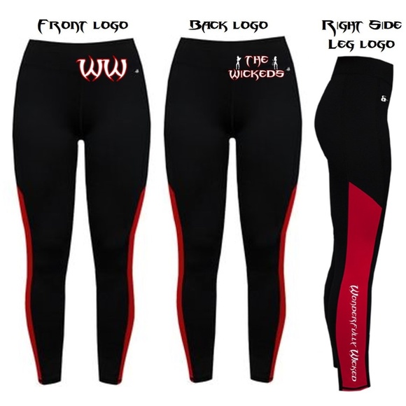 WW "Wonderfully Wicked" Pants - Badger Sport Ladies Panel Tights #4637
